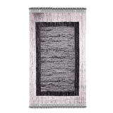 Bigghome Çift Taraflı Kilim, Makinede Yıkanabilir, Modern Desenli, 80*150 cm, SAF3B