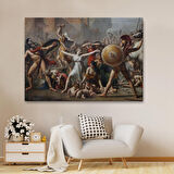 Antik Roma'da Sabineli Kadınların Müdahalesi Tablosu -6550