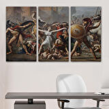 Antik Roma'da Sabineli Kadınların Müdahalesi Tablosu -6550