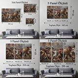 Antik Roma'da Sabineli Kadınların Müdahalesi Tablosu -6550