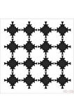 Hd128 Home Dekor Stencil 45x45