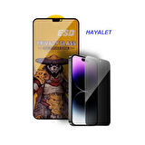 İphone 12 PRO Uyumlu Anti-Static 9H Full Glass Ekran Koruyucu SAFİR CAM HAYALET
