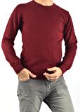 ET 3621 TWİSTER BİSİKLET YAKA KAZAK/BORDO/S