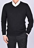 ET 3622 (T) TWİSTER V YAKA KAZAK SİYAH