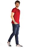 TWİSTER YENİ ETS 1821 POLO YAKA TİŞÖRT/BORDO/S