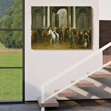 Abdülhamin Han Dolmabahçe Sarayı Tablosu-6557