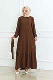 elbise kahverengi 206 Kaherengi