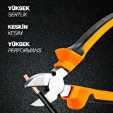 16 cm Yan Keski Yüksek Performans Keskin Profesyonel Uzun 160 mm Hesaplı Hırdavat