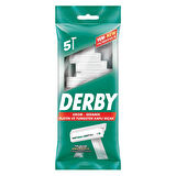 Derby Tek Bıçaklı 5 li Poşet x 3 Adet