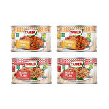Tamek Barbunya ve Fasulye Pilaki Konserve 400 gr x 4 lü Karma Paket