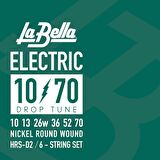 LA BELLA ELEKTRO GİTAR TELİ D DROP 10-70 HRS-D2