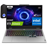Lenovo Loq 15IRX10 83JE00ENTREP7 I5-13450HX 32GB Ram 2tb SSD RTX5060 15.6" Fhd 144Hz WIN11 Pro + Elektropasaj Çanta