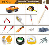 212 Parça Ekonomik Takım Çantası SET