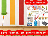 19 Parçalı Boyacı Seti İhtiyacınız Olan Tüm Ürünler Bu Pakette