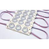Modül Led Kırmızı 3'lü Modül Plus Büyük Lensli 20 Adet