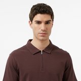 Nautica Erkek Kahverengi Regular Fit Polo Yaka T-Shirt