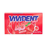 Vivident 45 dk Cüzdan Sakız Çilek 26 gr x 6 Adet