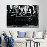 Yaşlı Cadıların Çay Partisi Tablosu -6577