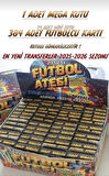 FUTBOL ATEŞİ MEGA KUTU 48 ADET MİNİ KUTU 384 FUTBOLCU KARTI