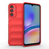 Samsung Galaxy A16 Kılıf Esnek TPU Oyuklu Arka Yüzey Tasarımlı Etnik Silikon Kapak