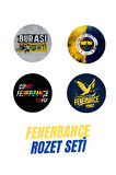 Fenerbahçe Rozet Seti 4'lü