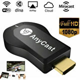 Ozmik M9 Plus Kablosuz WiFi Ekran 4K 1080P HDMI uyumlu TV Dongle Alıcısı Airplay AnyCast ANDROİD/İOS