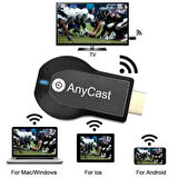 Ozmik M9 Plus Kablosuz WiFi Ekran 4K 1080P HDMI uyumlu TV Dongle Alıcısı Airplay AnyCast ANDROİD/İOS