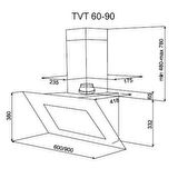 Teka Siyah Ankastre Set ( TVT 60 Davlumbaz - GBC 75030 Ocak- HLB 840 SS Fırın)