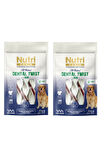 Nutri Canin Dental Twist Kuzu Etli S-M Irk İçin Köpek Ödülü 80 Gr. X 2 Adet