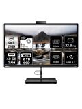 LENOVO THİNKCENTRE NEO 30A İ5 1235U 40GB RAM 2TB SSD 23.8" FHD FDOS ALL IN ONE PC 12CE004KTX