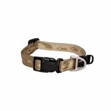 Rogz Alpinist Halsband Desenli Köpek Boyun Tasması Gold Large 34x56 Cm