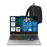 Lenovo Loq 15IRX10 Intel Core I5 13450HX 16GB Ddr5 6tb SSD RTX5060 8gb 100W Freedos 15.6" Fhd (1920X1080) IPS 300NITS 144Hz 100% Srgb Taşınabilir Bilgisayar 83JE00ENTRF05 + Zetta Çanta