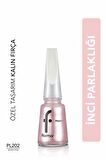 Flormar Sedefli Parlak Oje (PEMBE) - Pearly Nail Enamel - Pl202 Satiny Pink - 8682536035439