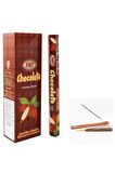 Chocolate&Çikolata Kokusu 120 Adet Çubuk Tütsü 1 Adet Kayık Tütsülük Hediye