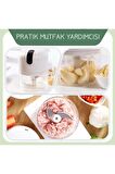 Şarjlı 3 Bıçaklı Pratik Mini El Rondosu 250ml