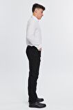 Regular Fit Jean Martin Yüksek Bel Standart Kesim Esnek Kot Pantolon C336