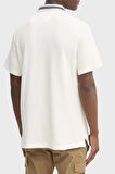 Erkek Regular Fit Polo T-Shirt - Krem | XS