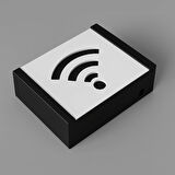Wifi-modem Kutusu Saklama Duvar Düzenleyici Mdf Uzunluk (22CM) Genişlik (28CM) Derinlik (12CM)