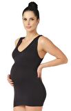 EMAY 5200 ANTİBACTERİAL KALIN ASKILI DİKİŞSİZ HAMİLE ATLET