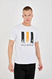 Paul&More 04 Singer Erkek T-Shirt BEYAZ