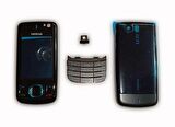 Nokia 6600S Kasa Kapak Nokia 6600S Siyah Orta Kasa Ön Kapak Arka Kapak Tuş Takımı