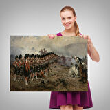 Robert Gibb'in İnce Kırmızı Çizg Tablosu -The Thin Red Line-6602