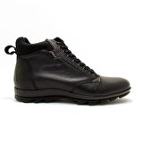 FOSCO FSC9519 SİYAH ERKEK BAĞLI FERMUARLI STREÇLİ BOT