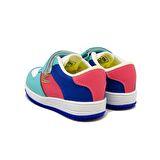 COOL ARSLN-A20221B BEYAZ / YEŞİL UNISEX ÇOCUK CIRTLI LASTİK BAĞLI SPOR AYAKKABI