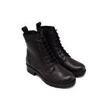 CASTLE BLACK CB43560 SİYAH KADIN KÜRKLÜ POSTAL BOT
