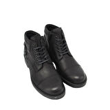 FOSCO FSC9536 SİYAH ERKEK YANI TOKALI BAĞLI FERMUARLI BOT