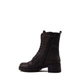 CASTLE BLACK CB2671-1 SİYAH KADIN LİKRALI POSTAL BOT