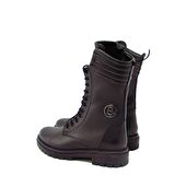 CASTLE BLACK CB3752 SİYAH KADIN BAĞLI FERMUARLI POSTAL BOT