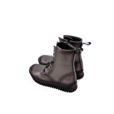 MİNİ ANGEL MAGL337F-B PLATIN UNISEX ÇOCUK BAĞLI FERMUARLI POSTAL BOT