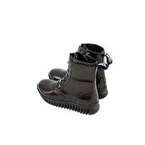 MİNİ ANGEL MAGL337F-B SİYAH RUGAN UNISEX ÇOCUK BAĞLI FERMUARLI POSTAL BOT